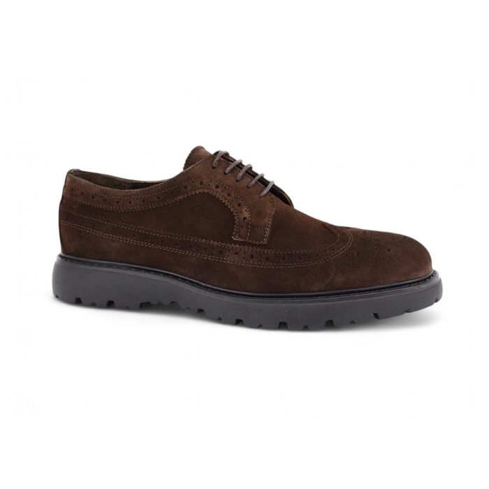 Cipele ENZO oxford antilop, braon